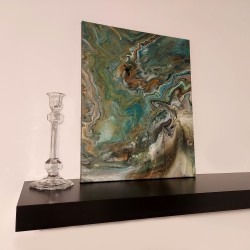 Tablou pouring Light Forest